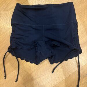 FP Movement Sun’s Out Ruched Side Tie Shorts | Women’s Athletic Lounge Shorts